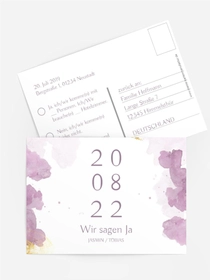 Antwortkarte Rosenstaub Antwortkarte Rosenstaub