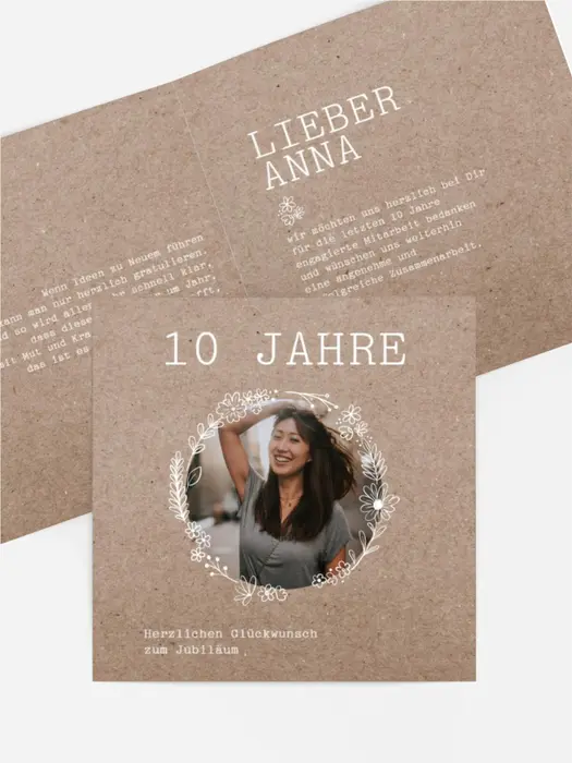 Jubiläumskarten Verfügbaren Möglichkeiten