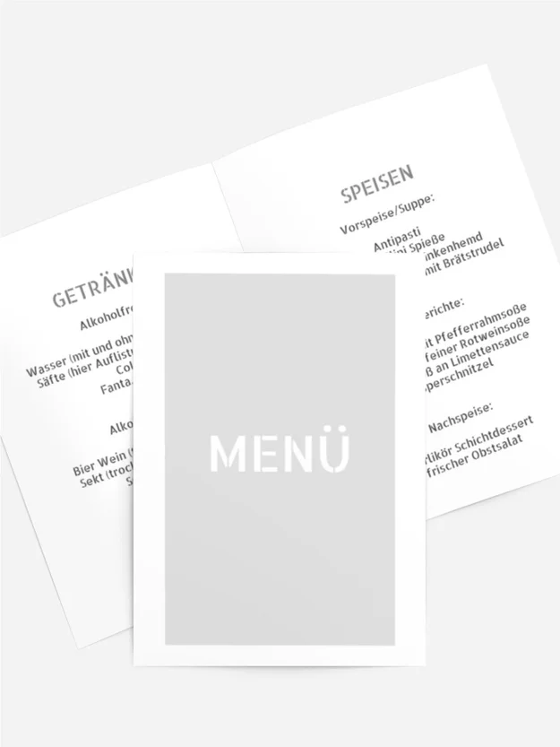 Menükarte Geburtstag Durchschaubar 2 Menükarte Geburtstag Durchschaubar 2