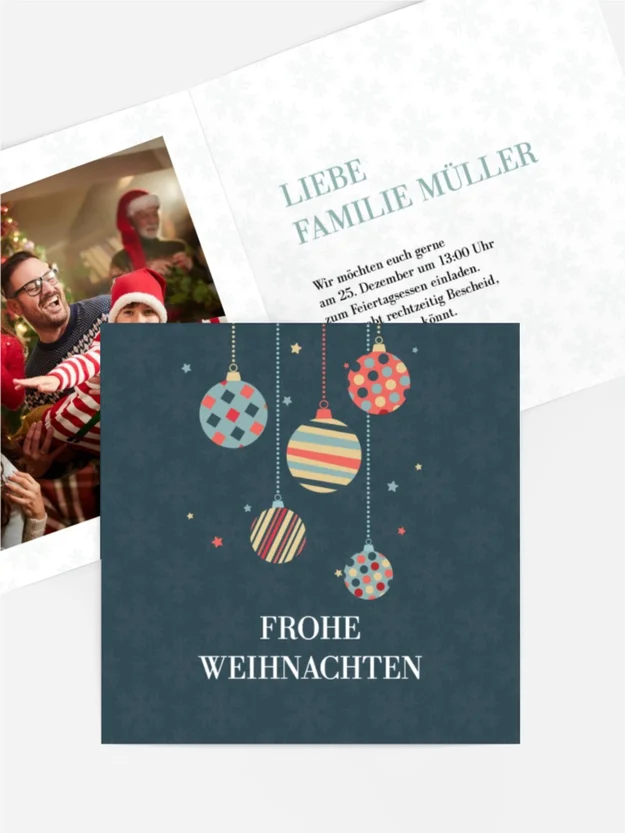 Einladung Weihnachten Urlaubsspielzeug