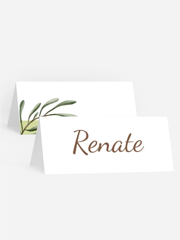 Tischkarte Kommunion Lamm Gottes