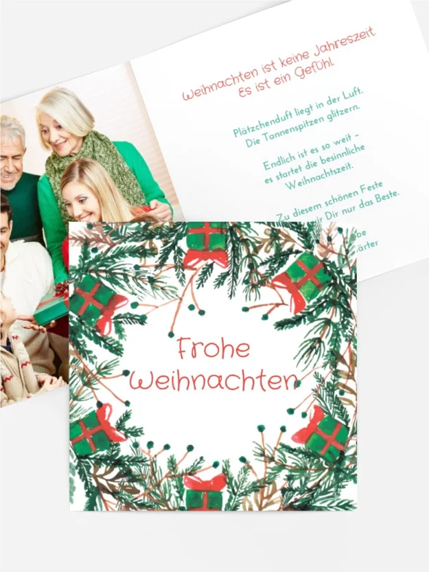 Kranz für Weihnachten Kranz für Weihnachten