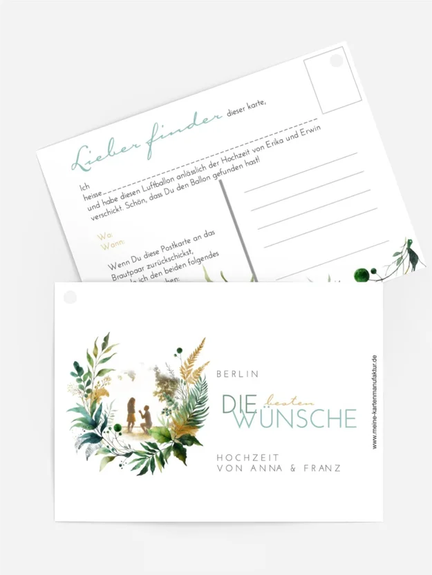 Vorschlag in Blättern