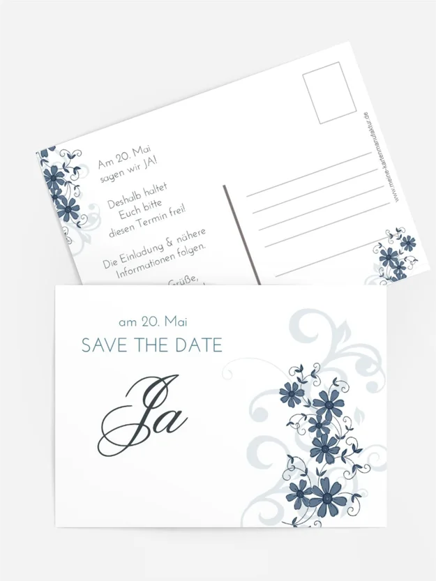 Save the Date Karte » Ranke