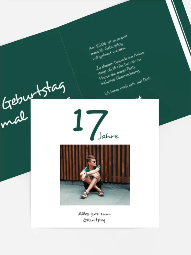 Geburtstagseinladung Fast erreicht