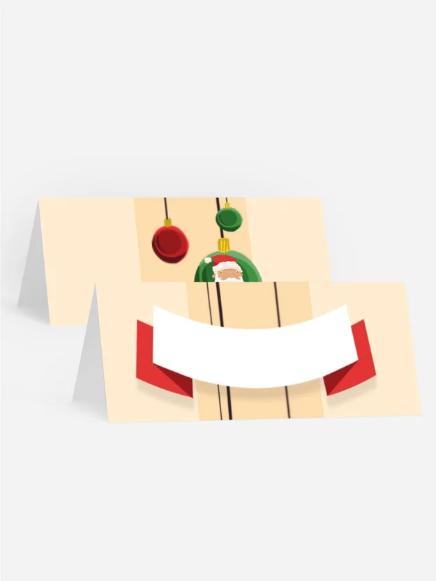 Weihnachtstischkarte Wichtel Weihnachtstischkarte Wichtel