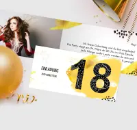 Category background image for Einladungskarten 18. Geburtstag