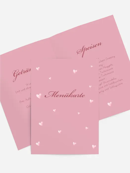 Menükarte Geburtstag Herzlichen Glückwunsch!