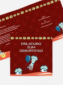Kindergeburtstagseinladung "Piratenabenteuer"