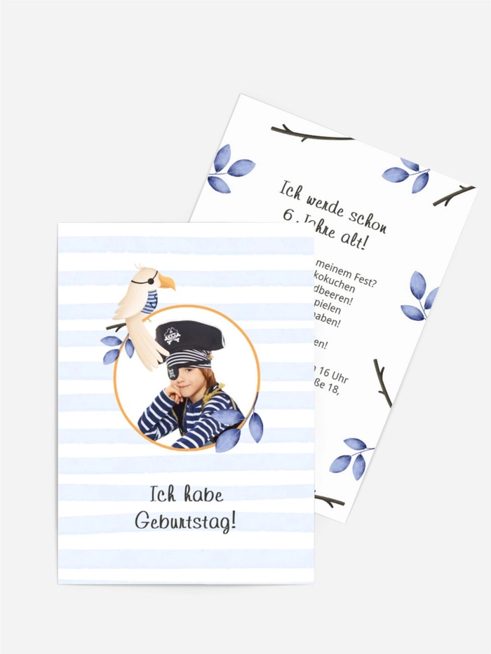 Geburtstagseinladung Piratenbucht