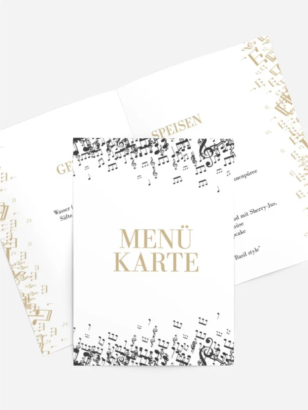 Menükarte Geburtstag Daube