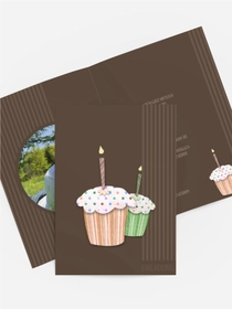 Geburtstagseinladung Muffintime Foto