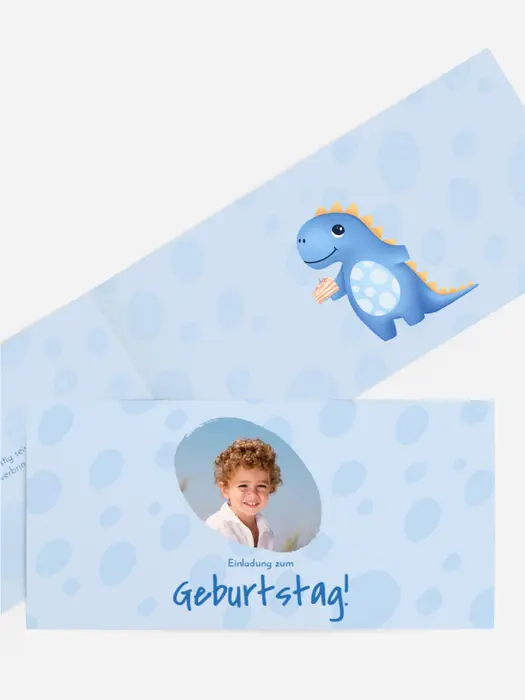Geburtstagseinladung Der Drache feiert!