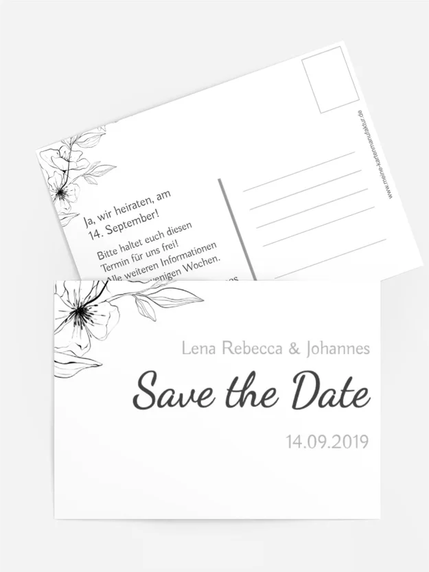 Save the Date Geheimer Garten