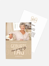 Geburtstagseinladung halber Teil