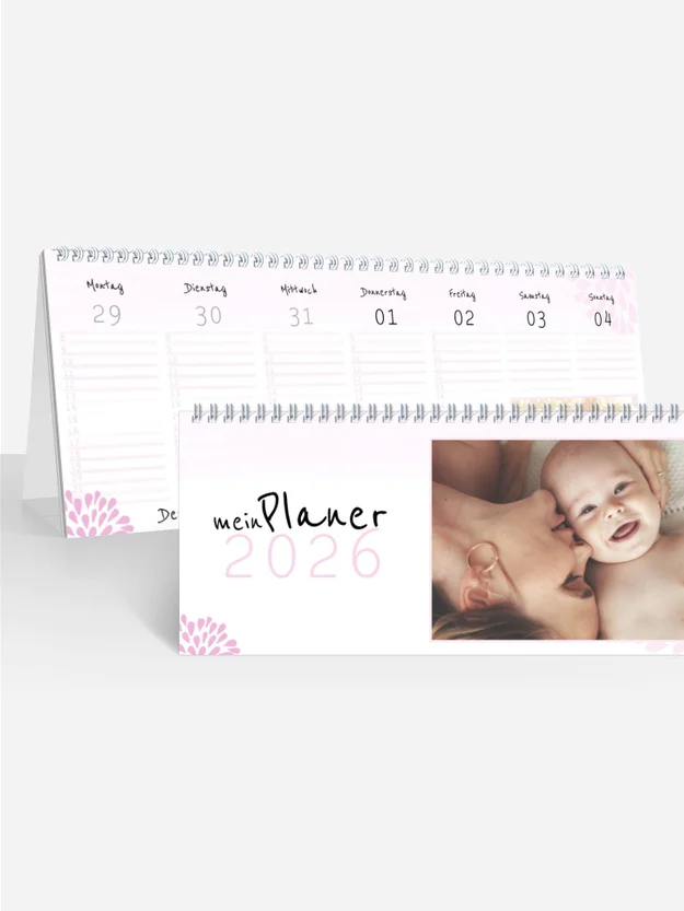 Terminplaner/Wochenplaner Pastell