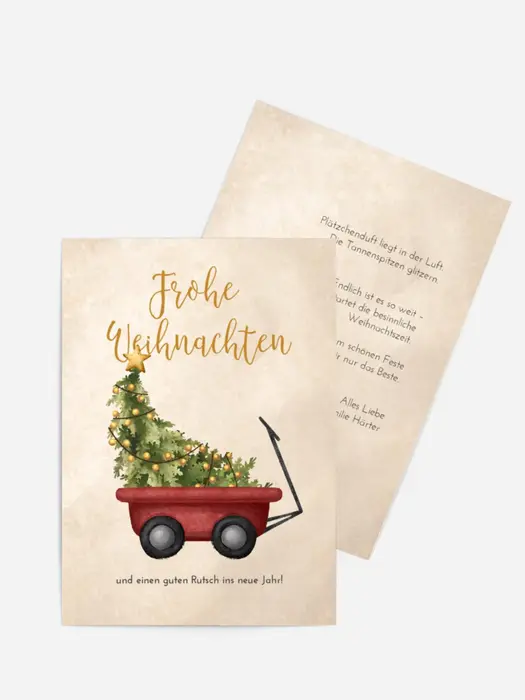 Weihnachtswagen