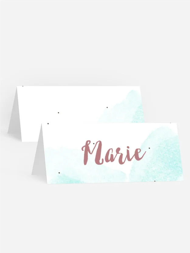 Tischkarte Geburtstag Einhornliebe