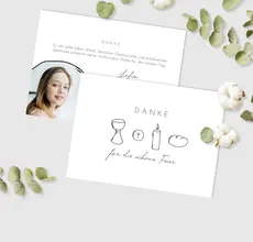 Category background image for Dankeskarten Konfirmation