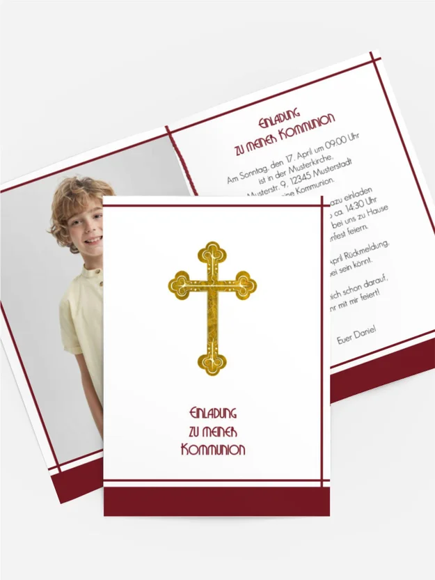 Einladung zur Kommunion Gebetbuch