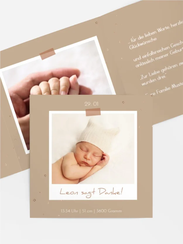 Babyfoto aus dem Album