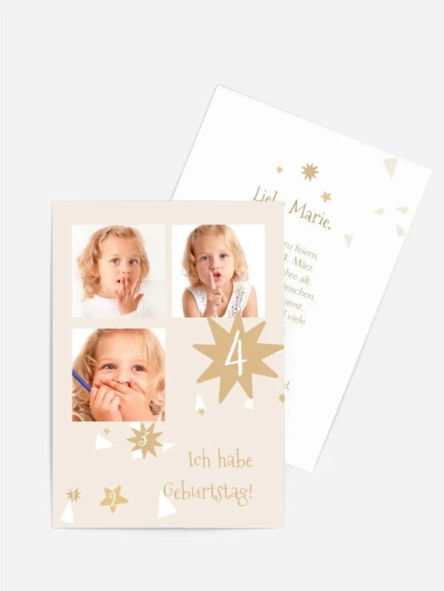 Geburtstagseinladung Sternenklar