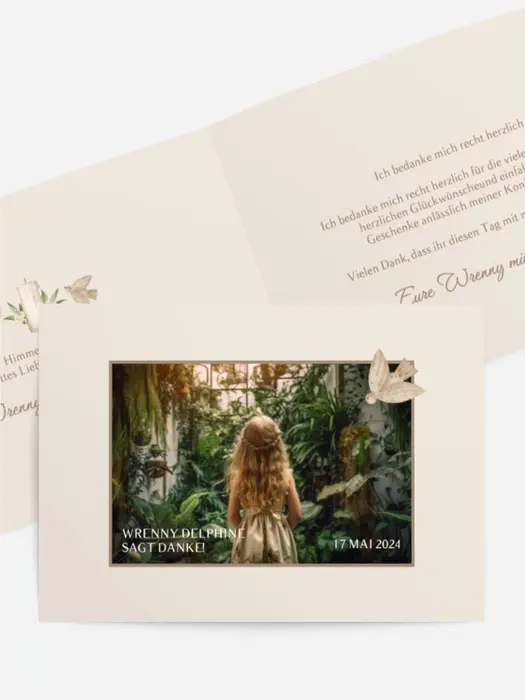 Dankeskarte Konfirmation Heilige Kerzen Dankeskarte Konfirmation Heilige Kerzen