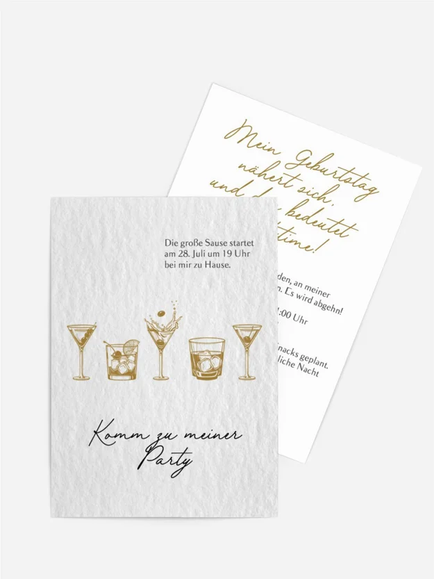 Geburtstagseinladung Pros