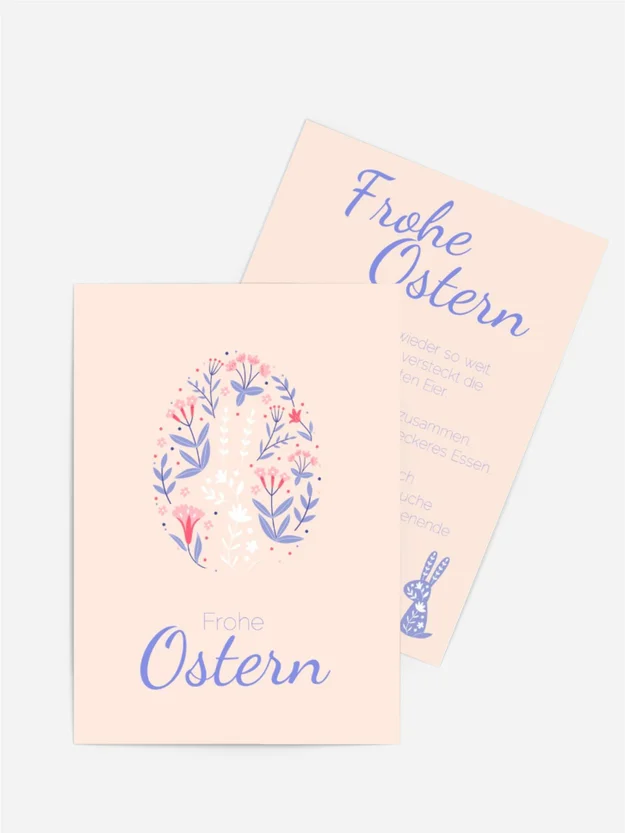 Osterkarte Magische Eier