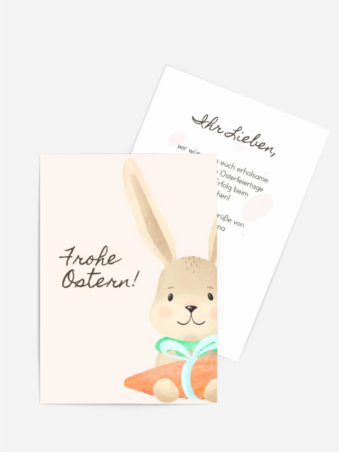 Hase und Karotte Hase und Karotte