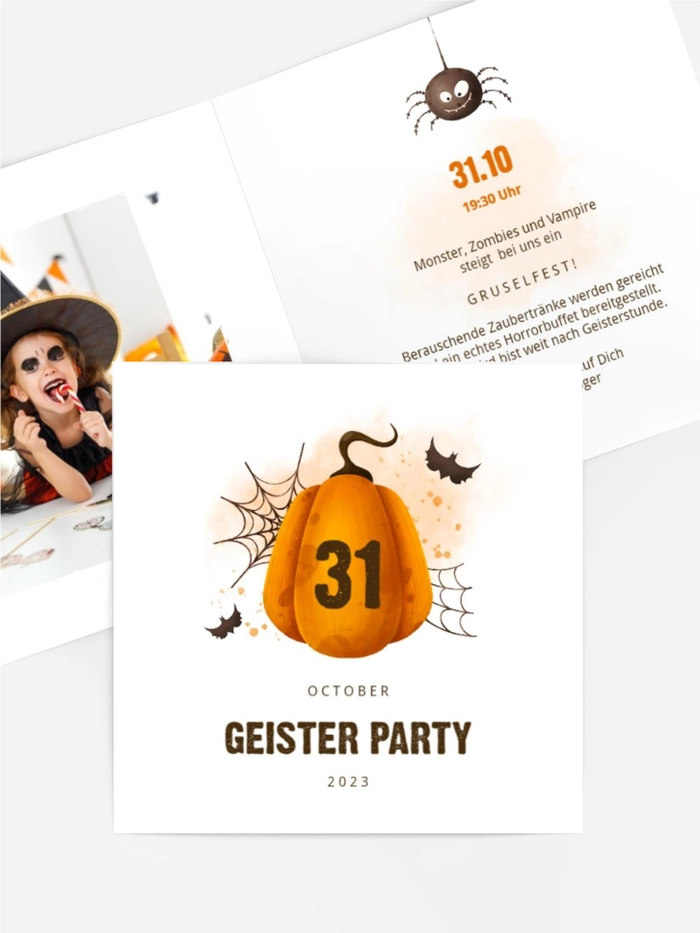 Halloween Einladung Halloween ist da!