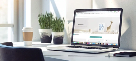 Dankeskarten am Laptop selbst gestalten, mit Fotos, Sprüchen und Text