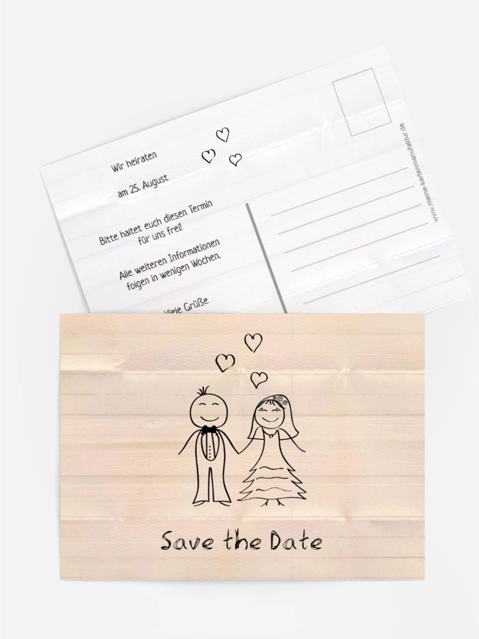 Save the Date Karte zur Hochzeit Sweet Love Save the Date Karte zur Hochzeit Sweet Love