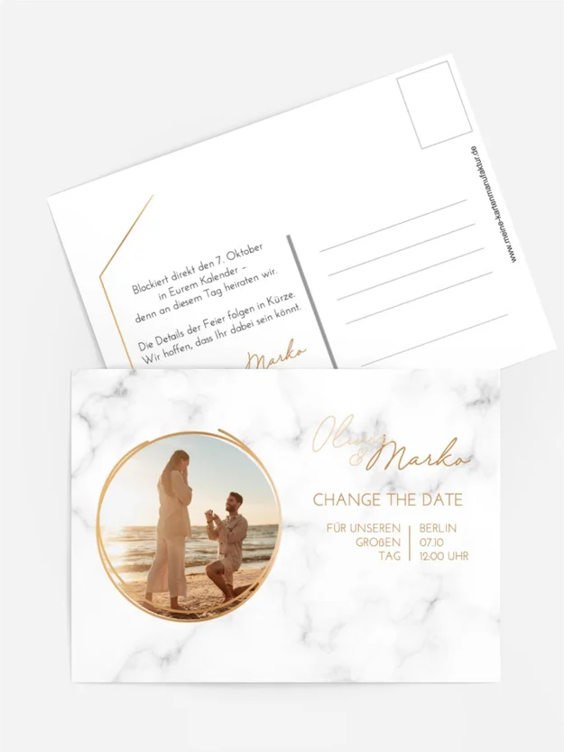 Change the Date Marmorkiste