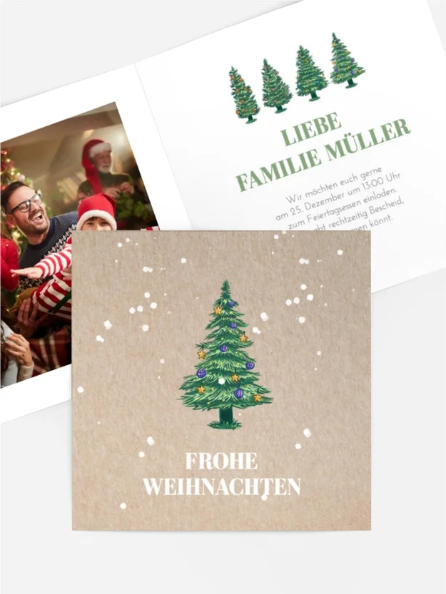 Einladung Weihnachten Hauptbaum Einladung Weihnachten Hauptbaum