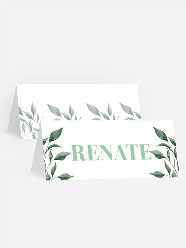 Tischkarte Kommunion Gebot