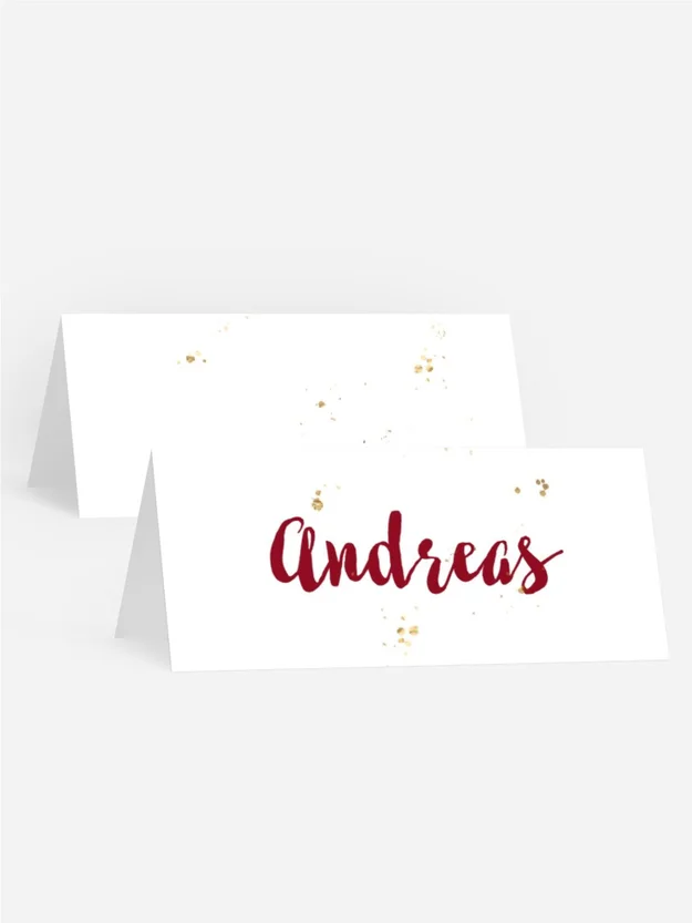 Tischkarte Weihnachten  Weihnachtssymbol Tischkarte Weihnachten  Weihnachtssymbol