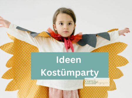 Ideen Kostümparty. Kind in der Verkleidung für den Fasching.