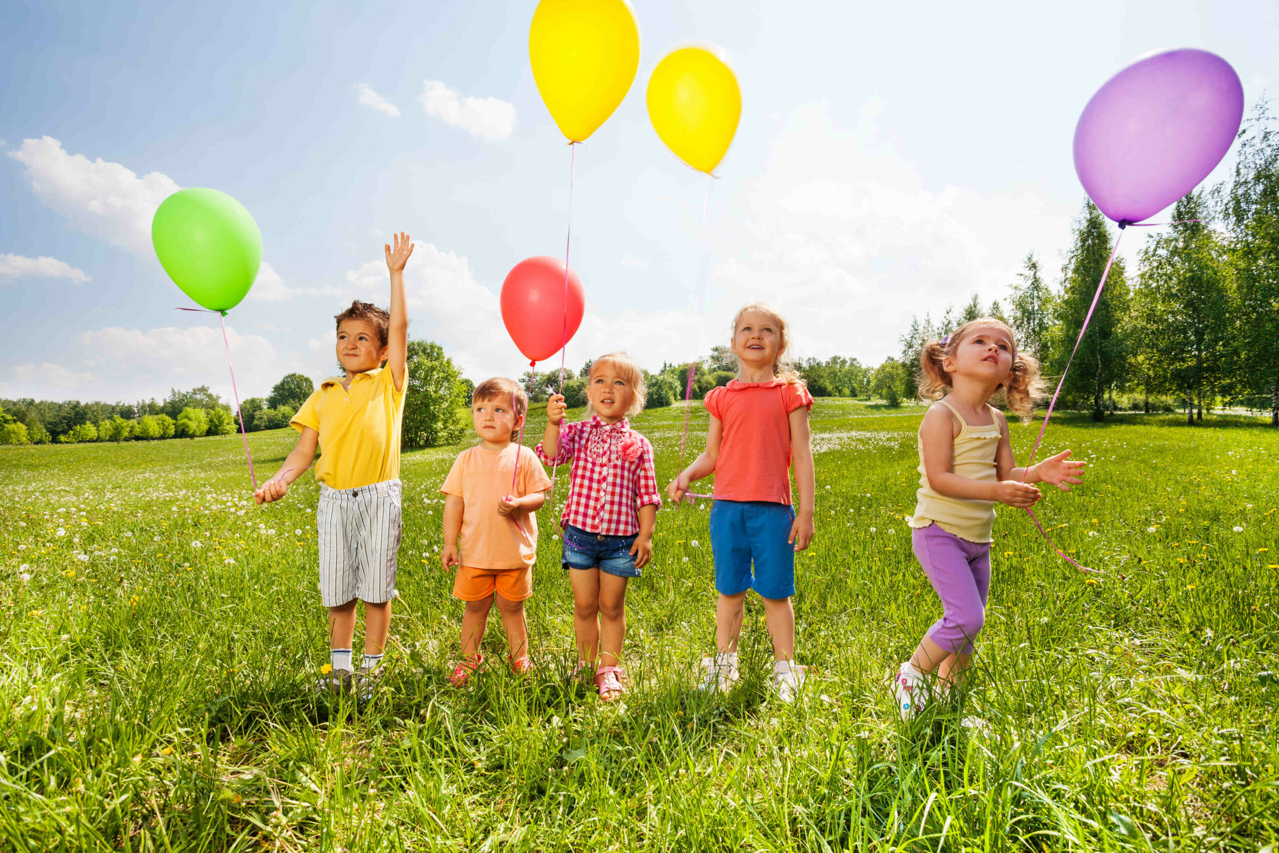 Kindergeburtstagsspiele 3. Geburtstag Luftballons